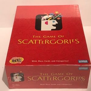 The Game of Scattergories 1988 Version - Factory Sealed Categories/Word Game